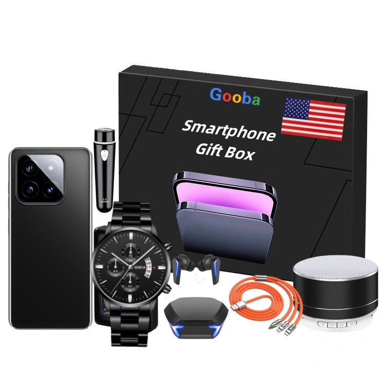 2024 Top Selling Kids Gift TAYA oem Smartphone Gift Box Set Must be Get a Cell Phone + 5 Items: Razor,U Disk,Earphone and etc